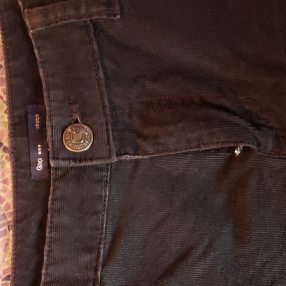 Blue grey Gap corduroy mini skirt size 12. NWOT - Picture 4 of 8